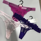 332. Стрінги мереживні 3 шт xl