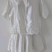 Красивая атласная пижама