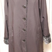 Жіноче пальто на хутряній підкладці