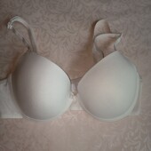 Бюстгалтер на кісточках молочний 70D, 80D (нюанс). Бюст натуральний котоновый 5432