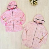 Легесенька подовжена демі куртка S&D , заміри всередині