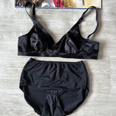 Чёрный комплект без косточек 80b