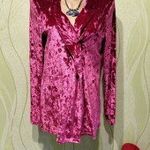 Відмінний оксамитовий кардиган,