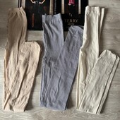 Плотные матовые колготки 3 пари