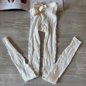 Брендовые леггинсы в сетку