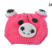 Теплая шапочка для малышки 6-12 мес.