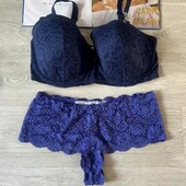Красивый бюстгальтер с чашечкой 80f и трусы