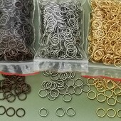 З'єднуючі кільця діаметр 0.7см, 500шт