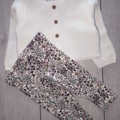 Костюм Primark, (вязана кофта + лосіни), 0-3М / 62см