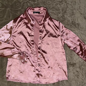 Піжамна сорочка сатин з пірʼям