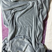 Світло сірий плед