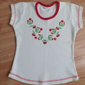 Футболка-вишиванка 3-5 років.