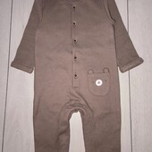 Теплий комбінезон з начосом Primark, 6-9М / 74см