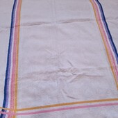 100% бавовна Махровий добротний якісний банний рушник у хорошому стані 135*92