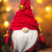 ✅ Гномик м'який Новорічний