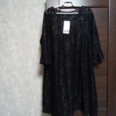 Новое брендовое красивое платье р.22-24.