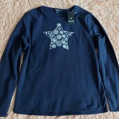 Тепла піжамна кофтинка (фліс) 12-14 розмір, євро 40-42