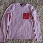 Тепла піжамна кофтинка (фліс) 4-6 розмір, євро 32-34