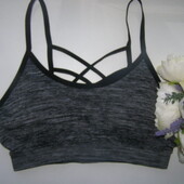 Workout стильный спортивный топ бюстгальтер для тренировок 12/14 размер Новы