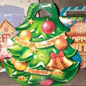 Подарункова Коробка Ялинка 2 шт.