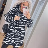 Женский кардиган оверсайз барашек