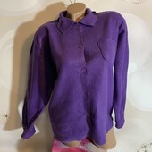 Флисовая пижамная кофта размер м/л