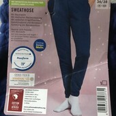 Эсмара! Женские синие спортивные брюки, хлопок S 4r/46наш