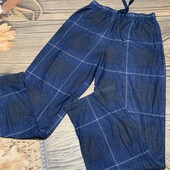 Флисовые пижамные штаны размер М, состояние хорошее