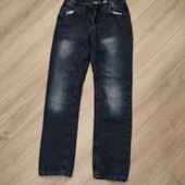 Багато лотів, обирайте економте на доставці! Теплі джинси на підкладці 152р