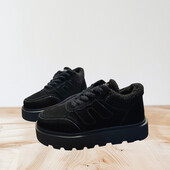 Натуральна замша!❄️Зима!❄️Стильні зручні черевики/кросівки