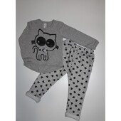 Костюм дитячий двонитка 80-115 кольори