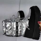 Зимові чоботи черевики сапоги Том.м дутики дутіки дівчинка 36р 23,6см