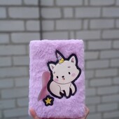 Красивый блокнот" пухнастик'