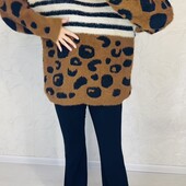 Крутезний пухнастий светрик! розмір хл/ххл