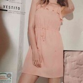 Esmara брендовый новый лёгкий сарафан вискоза!!! цвет пудра размер евро 38/40