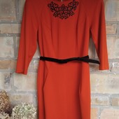 Плаття з вишивкою, 45% бавовна, нюанс