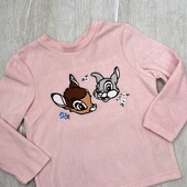 Disney baby.Флісовий Реглан для дівчинки 98(24-36 місяців)