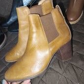 Madewell us9 шкіряні напів чоботи ззовні та зсередини