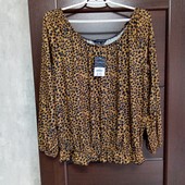 Розпродаж!!! Брендовая новая красивая трикотажная блуза р.12-14.