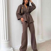 теплий костюм вовна на основі