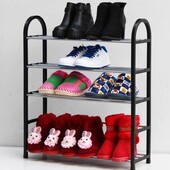 Полка для обуви 4-х уровневая(64,5*18 см),цвет фото 5