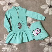 Арт. 333. Сукня нашивка кішечка 122 маломірить на розмір