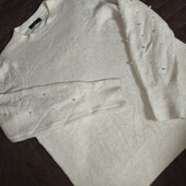 F&F uk16 легкий светрик з перлинами