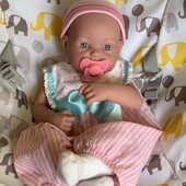 Анатомічна вінілова дівчинка реборн 36см.