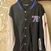 Мужской бомбер на флисе