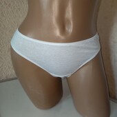 Стрінги бавовняні розмір S білі класичні. Котоновые стринги для девушки 7063