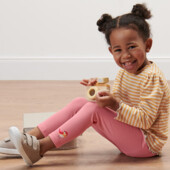 ♕ Джерсі легінси з органічної бавовни від tchibo, розмір 86-92