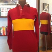 Натуральная рубашка поло (тенниска с длинным рукавом) бренда Boys, р. 44-46.