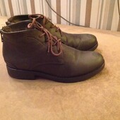 Утепленные ботинки на шнуровке, р. 37 (нюанс)