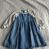 Сукня для дівчинки джинсова